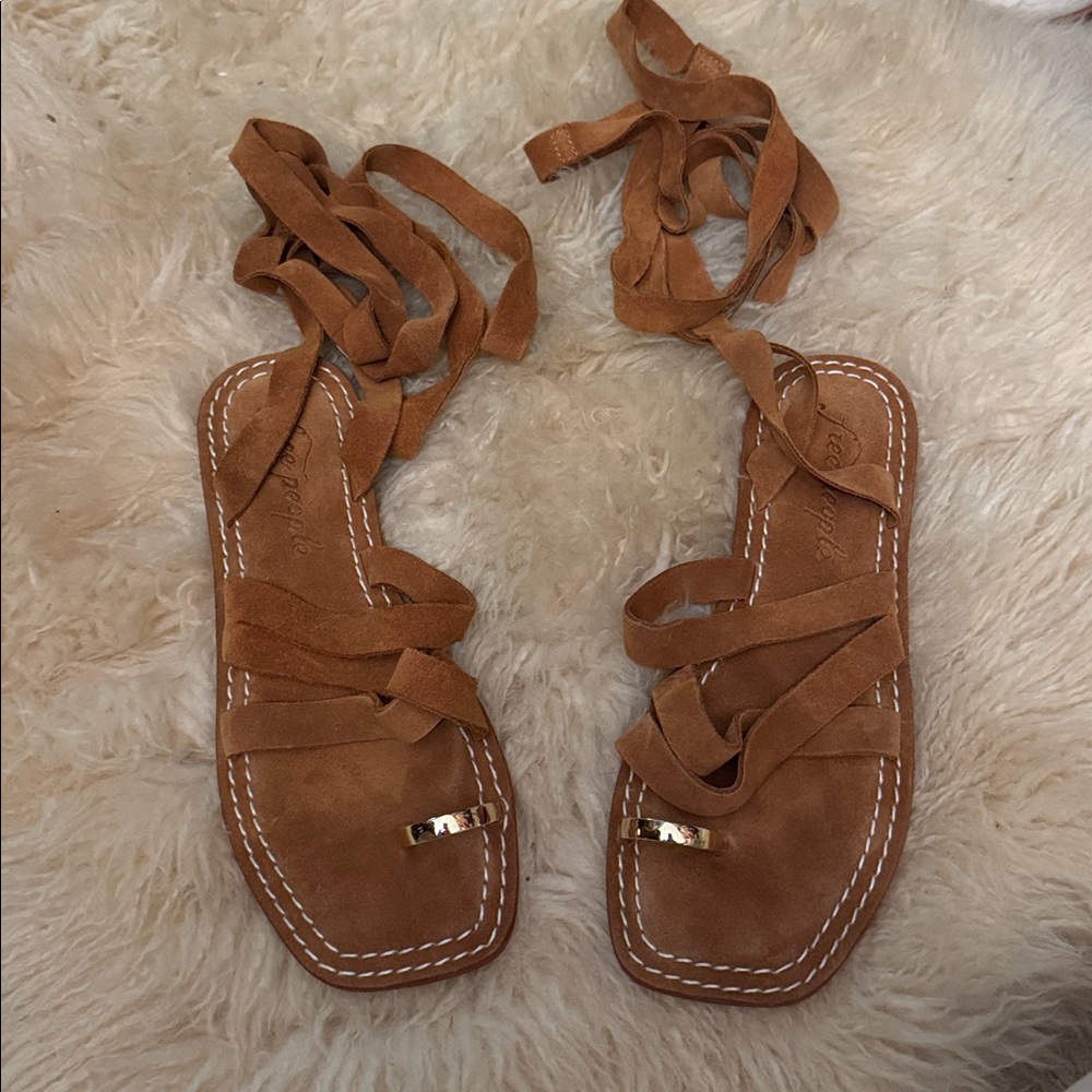 Rooftop Rendezvous Wrap Sandals View 4